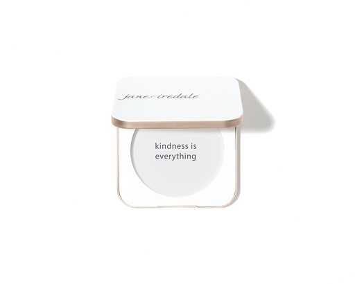 [10732] White Refillable Compact